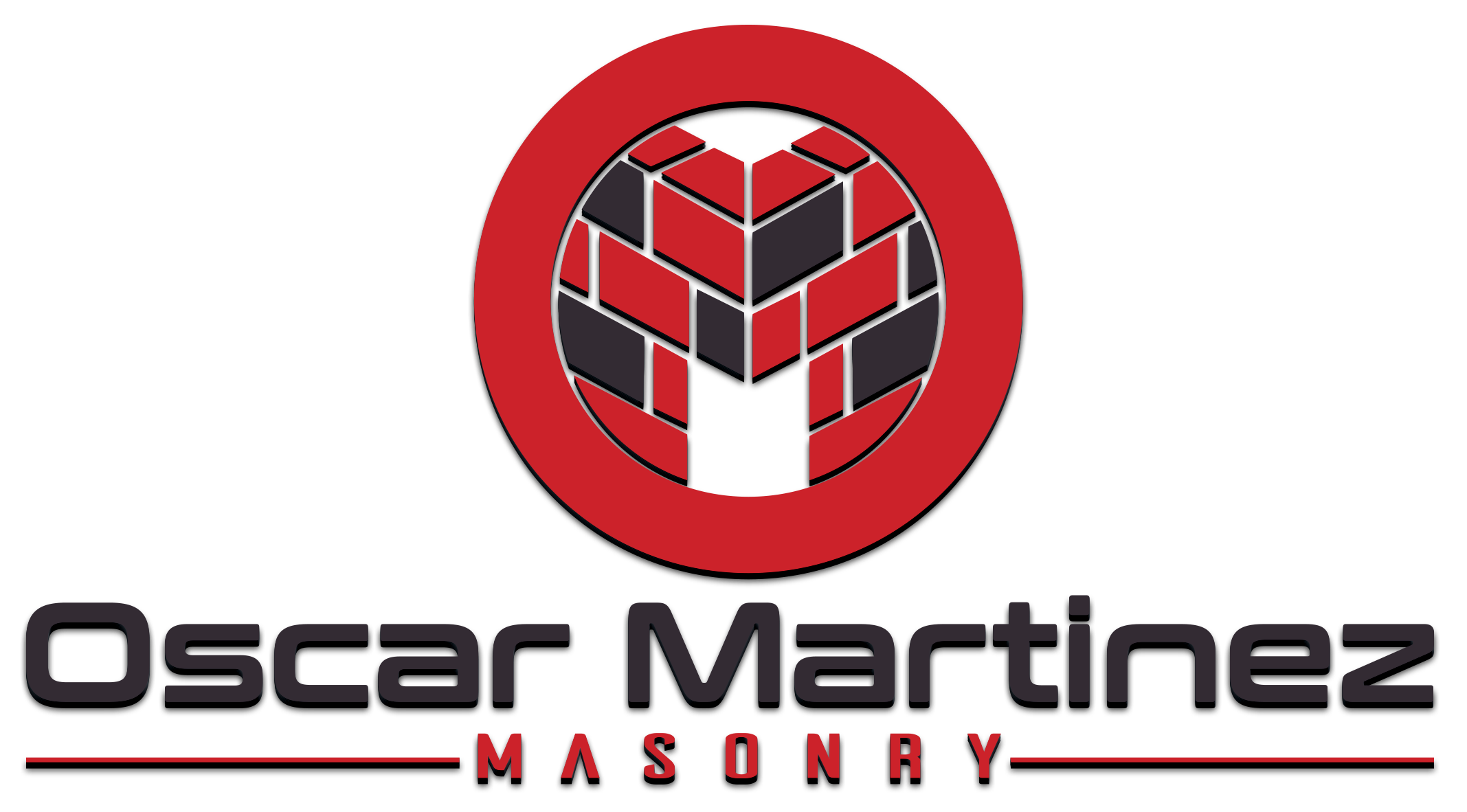 oscar martinez masonry logo